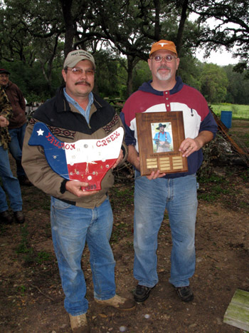 2009 Balcomb "Earl Scheibe" Award Winner James Sommerfield wins 2nd consecutive event.  Presented by Dick Mills - 2007 winner.